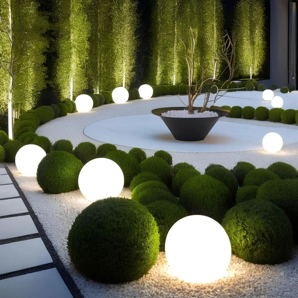 Glowmere | LED Spherical Garden Light with Remote Control