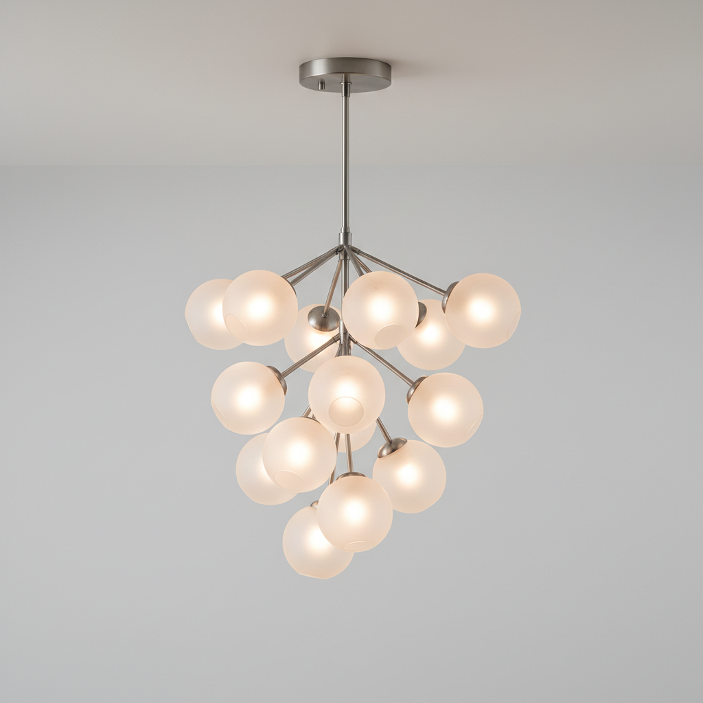Modern Cluster Globe Chandelier
