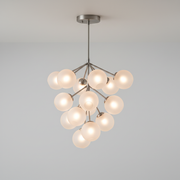 Modern Cluster Globe Chandelier