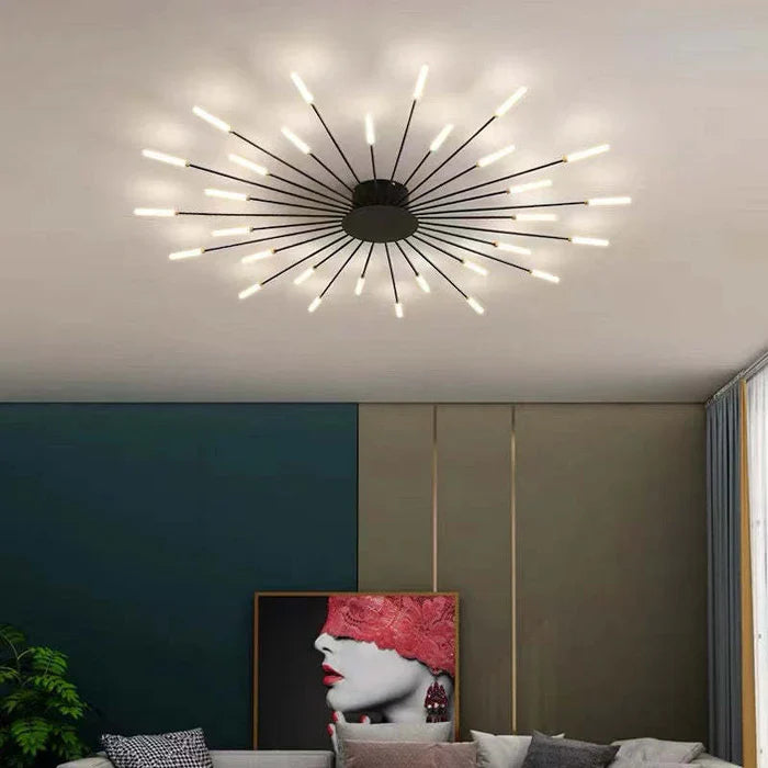 Solara | LED Sunburst Ceiling Light