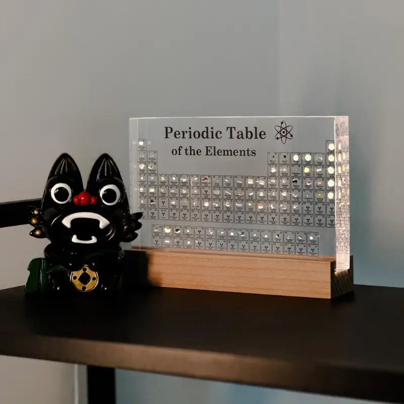Kinetic | Illuminated Periodic Table Display with Real Elements