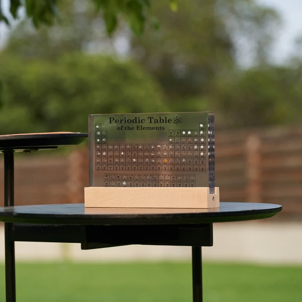 Kinetic | Illuminated Periodic Table Display with Real Elements