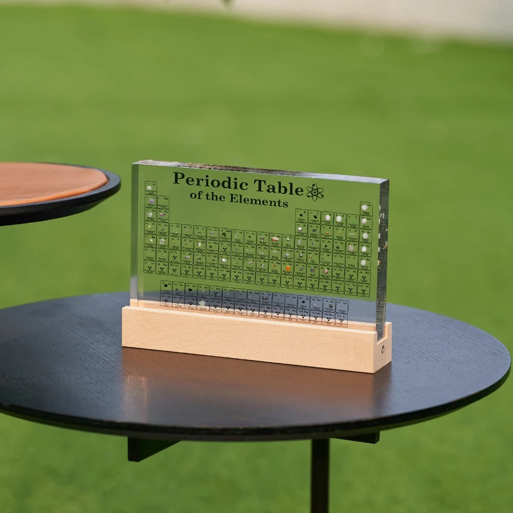 Kinetic | Illuminated Periodic Table Display with Real Elements