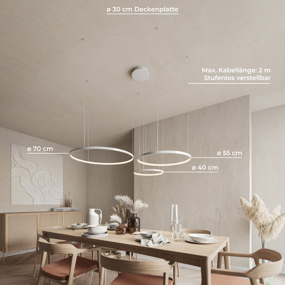 Cirrus | LED Ring Pendant Light