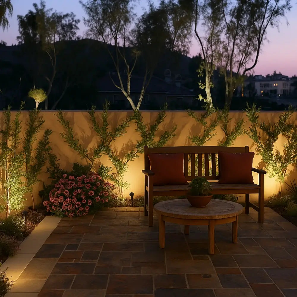 Theron | Solar-Powered Garden Spotlight