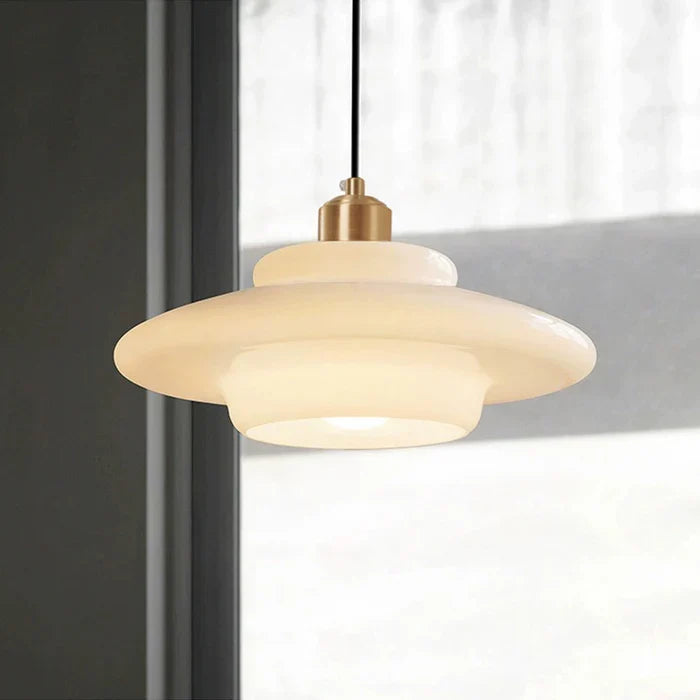 Somerby | Mid-Century Glass Pendant Light