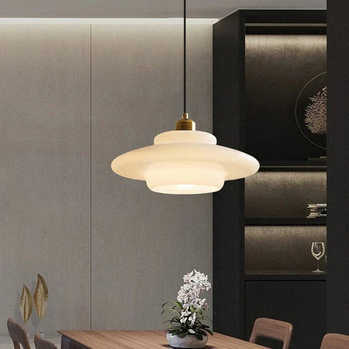 Somerby | Mid-Century Glass Pendant Light