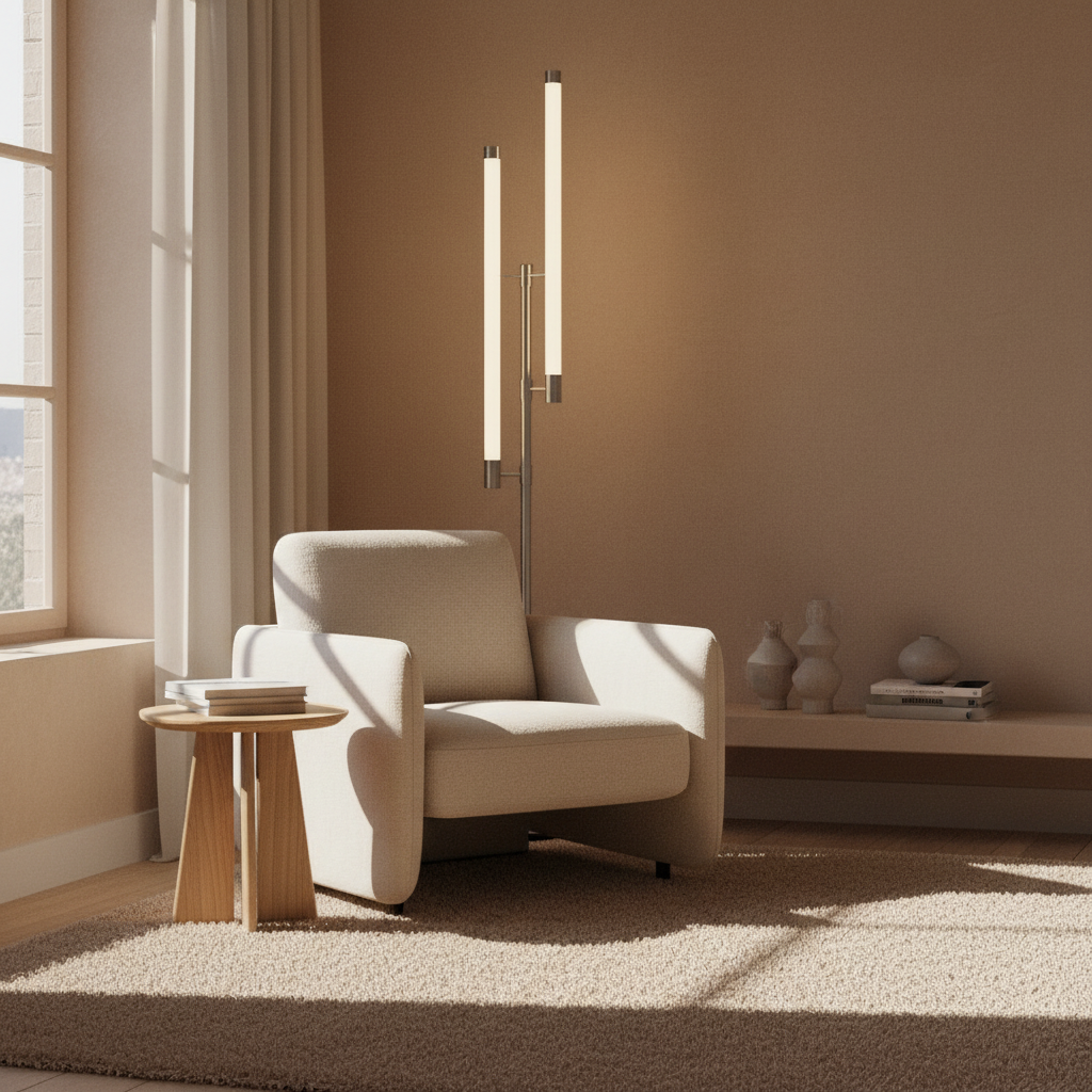 Modern Vertical Tube Floor Lamp