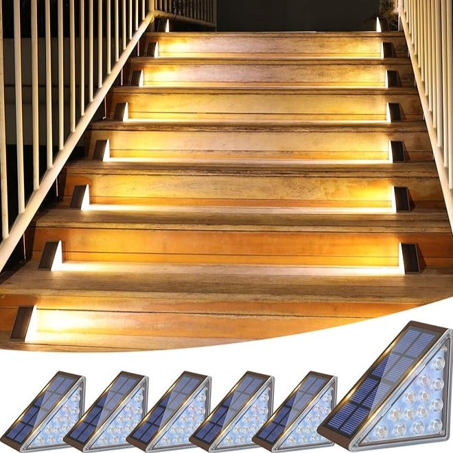 Veronia | Solar-Powered Outdoor Step Lights