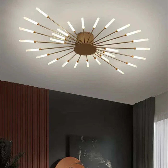Solara | LED Sunburst Ceiling Light