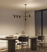Valente | Linear Pendant Light with Adjustable Cylinders