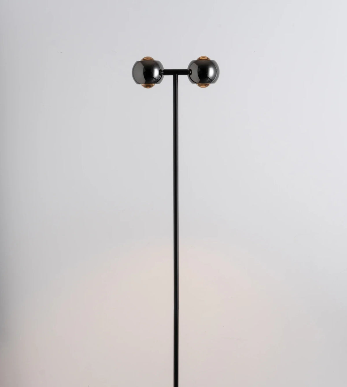 Cyrano | LED Floor Lamp with Adjustable Chrome Heads