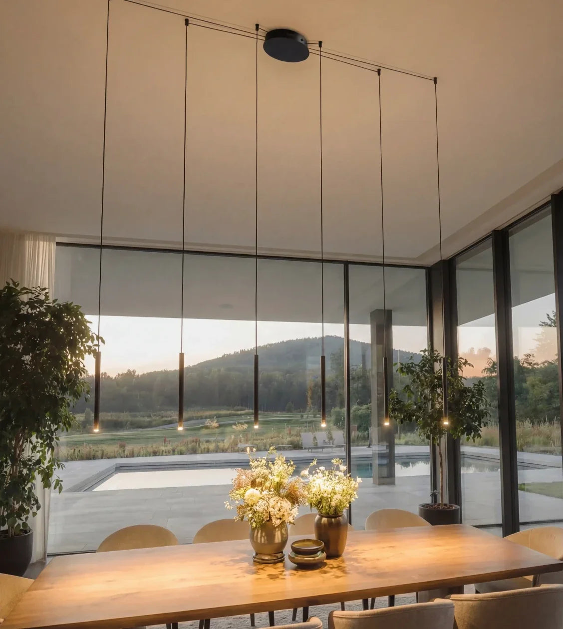 Cassian | Six-Light Linear Pendant