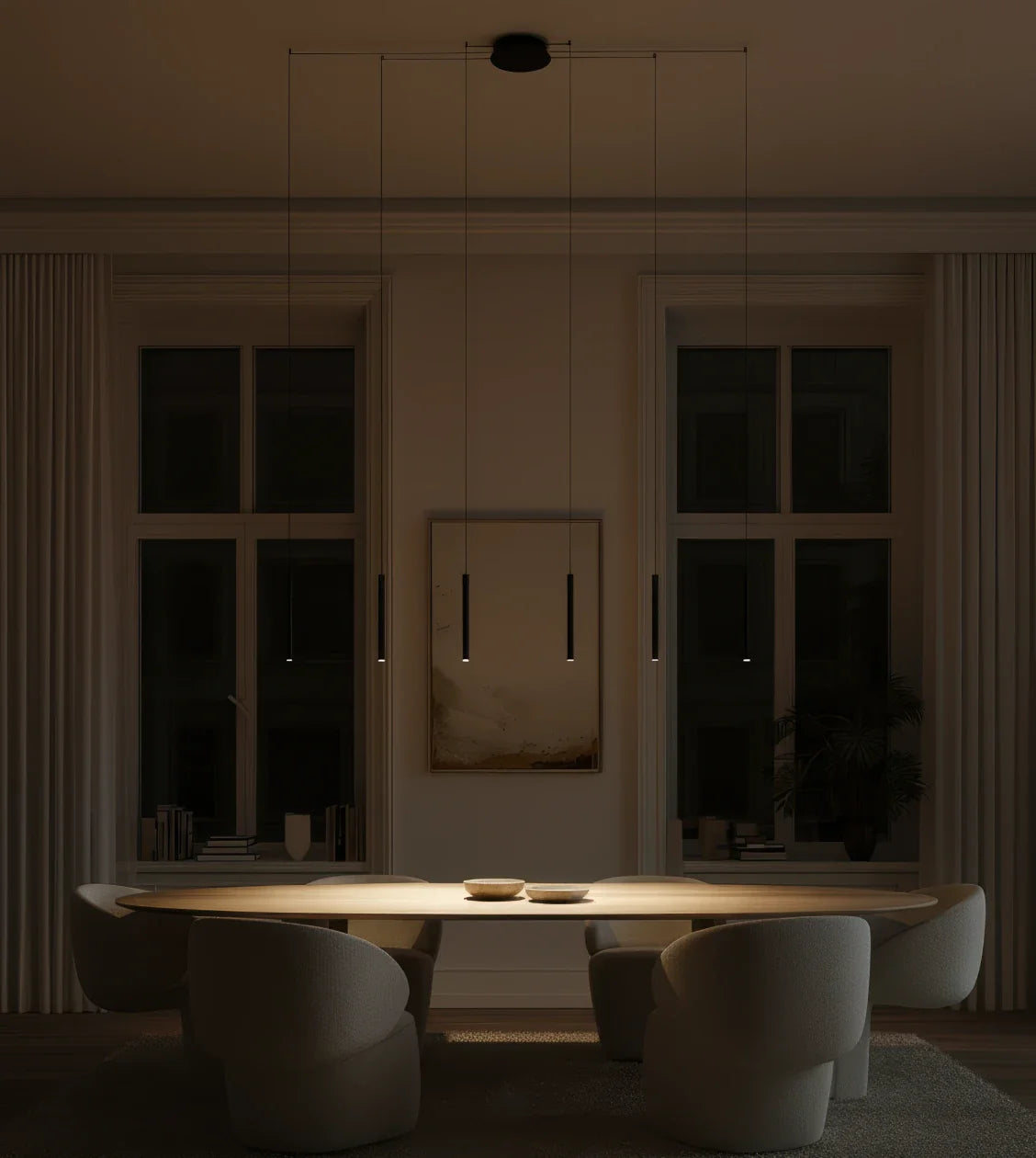Cassian | Six-Light Linear Pendant