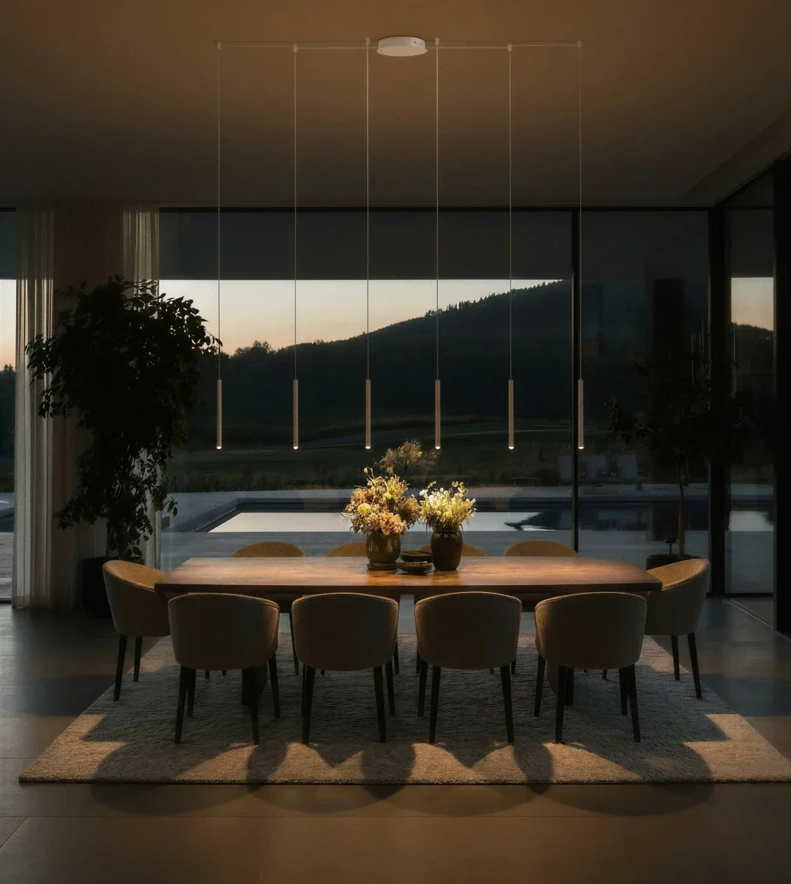 Cassian | Six-Light Linear Pendant