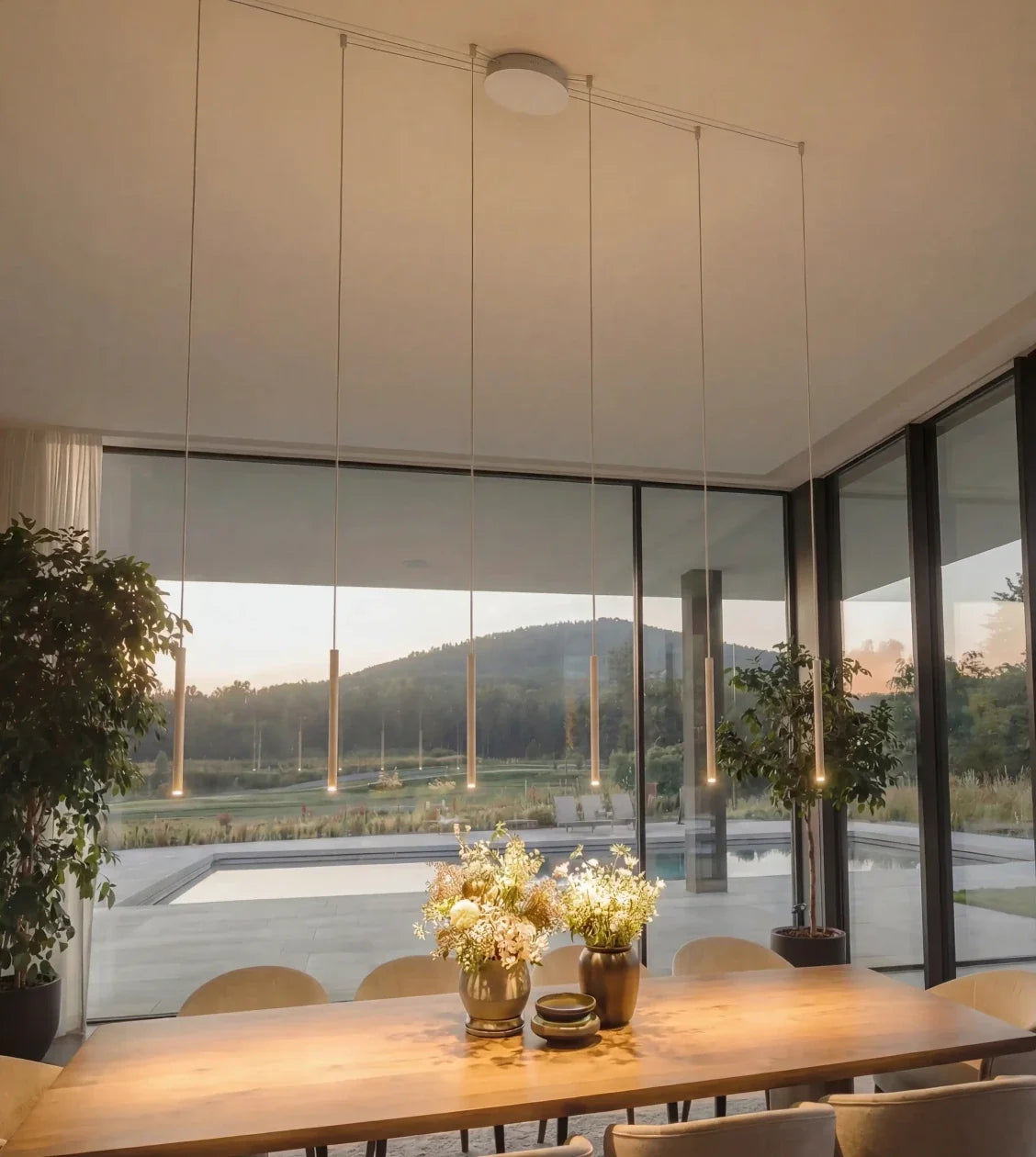 Cassian | Six-Light Linear Pendant
