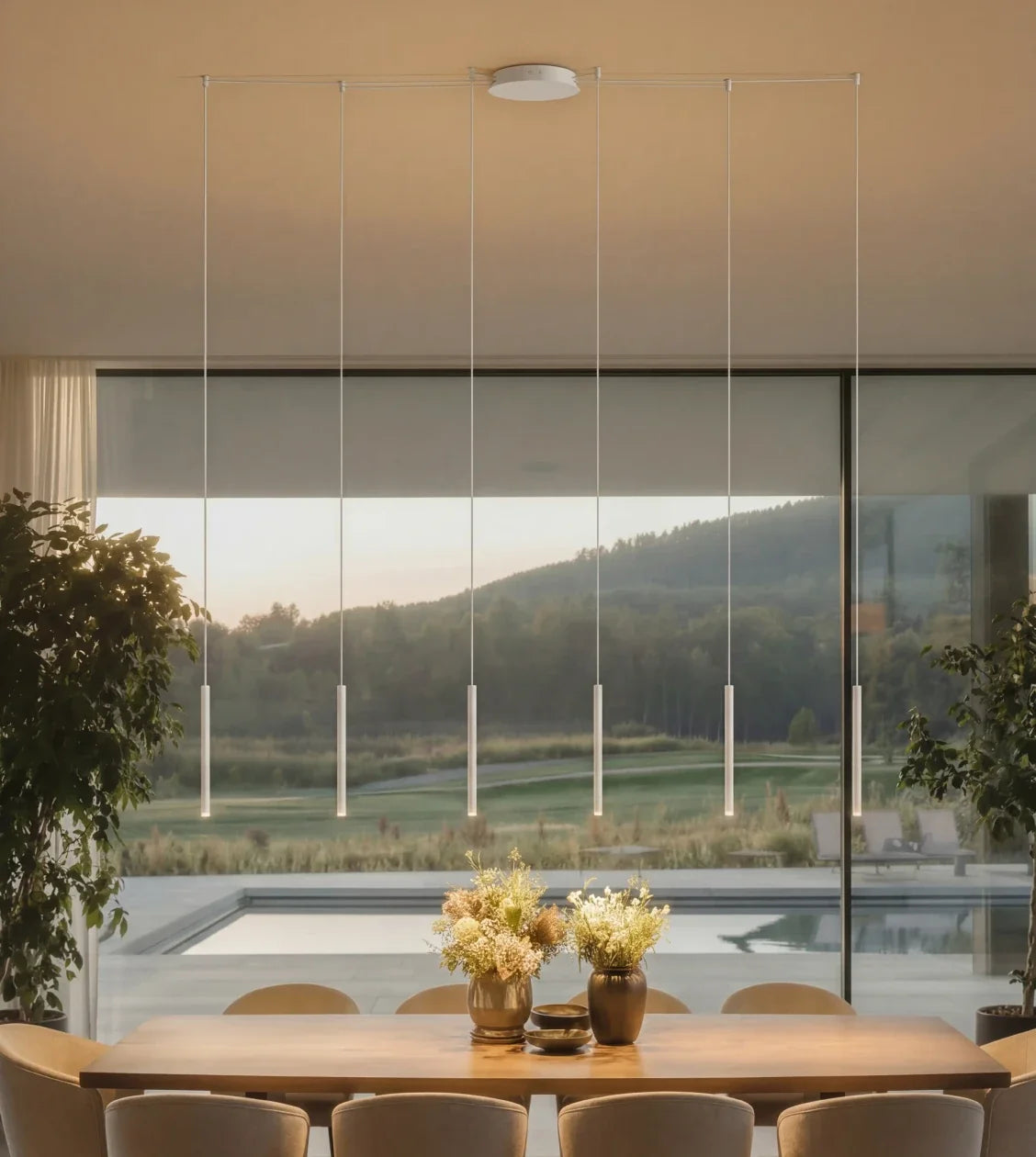 Cassian | Six-Light Linear Pendant