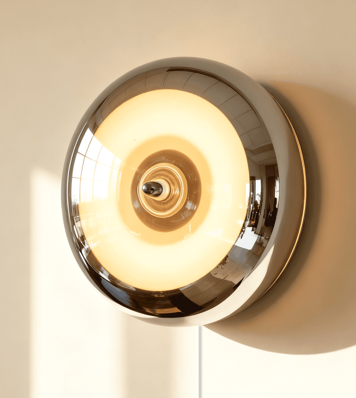 Cirelle | LED Glass Wall Light with Touch Dimmer