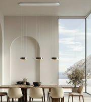 Harmonia | Three-Light Pendant Fixture with Adjustable Cables