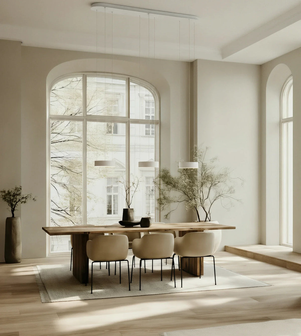 Harmonia | Three-Light Pendant Fixture with Adjustable Cables