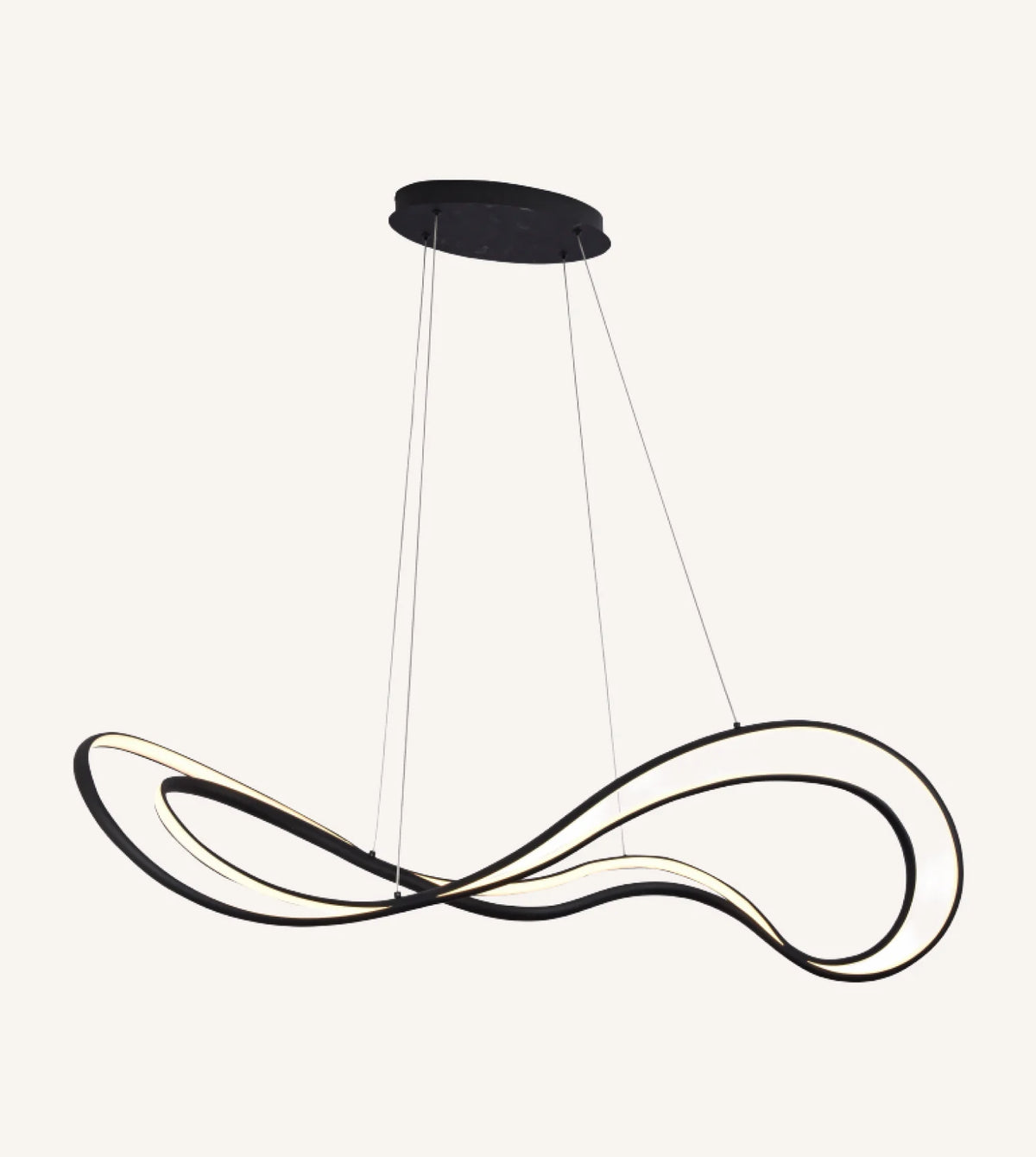 Lyrica | LED Pendant Light with Flowing Wave Design