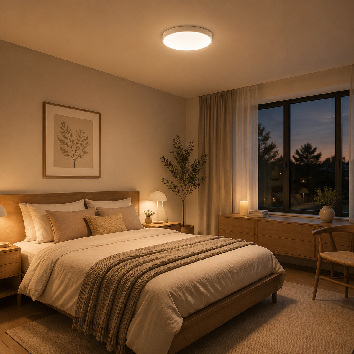 Kalydon | Ultra-Thin Flush Mount Ceiling Light