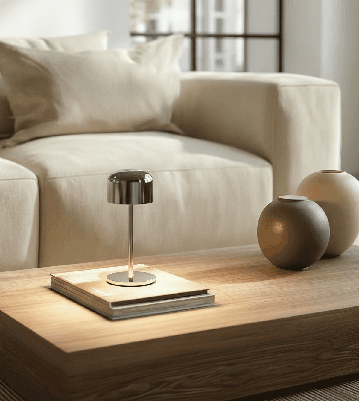 Quinley | Battery-Powered LED Table Lamp
