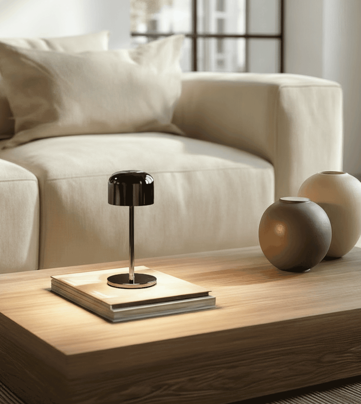 Quinley | Battery-Powered LED Table Lamp