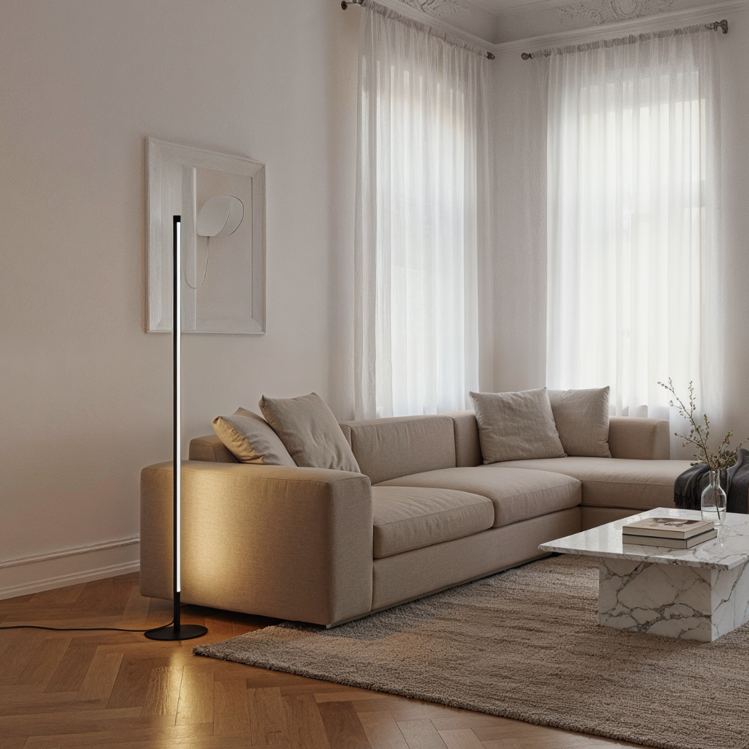 Zenith | LED Floor Lamp with Touch Dimming