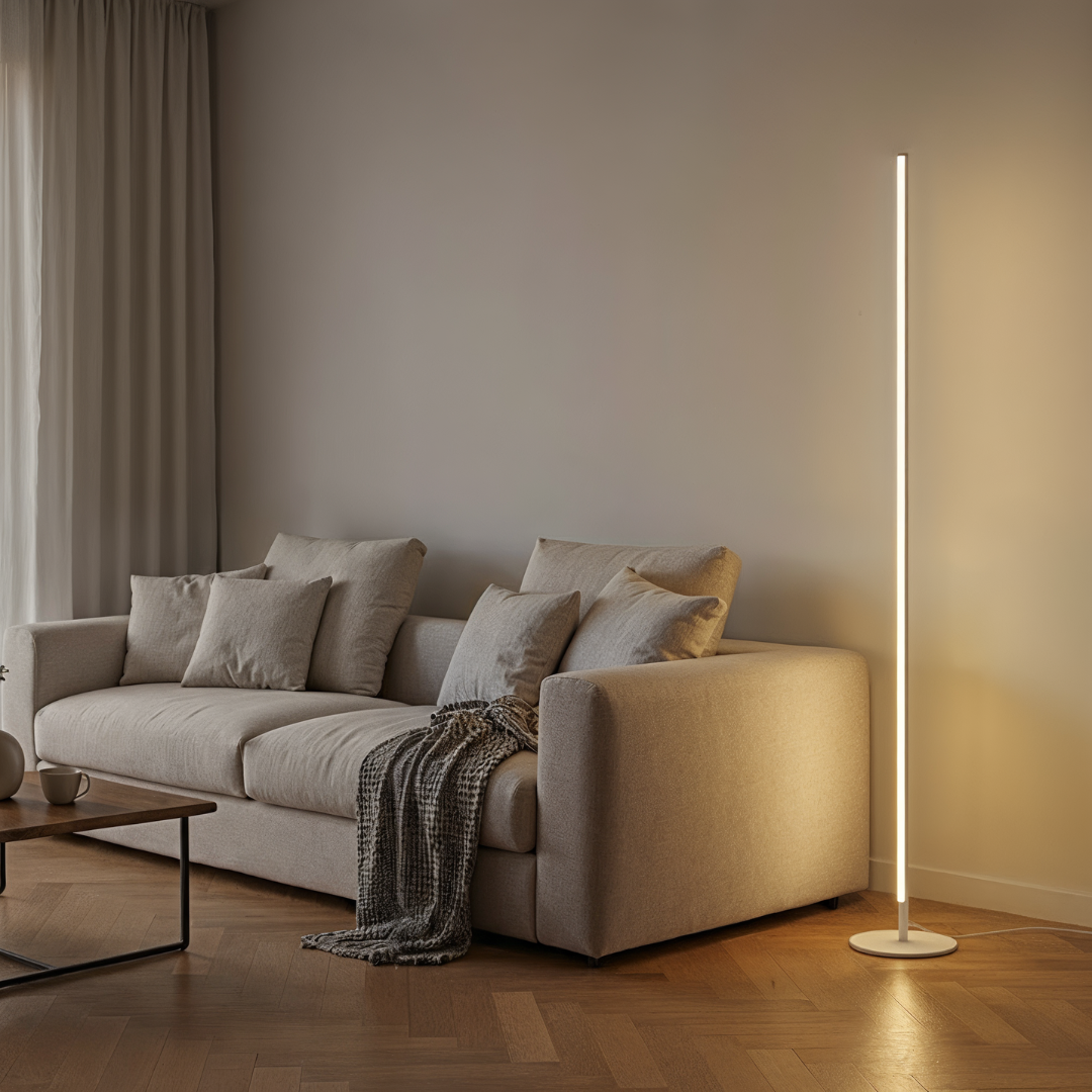 Zenith | LED Floor Lamp with Touch Dimming