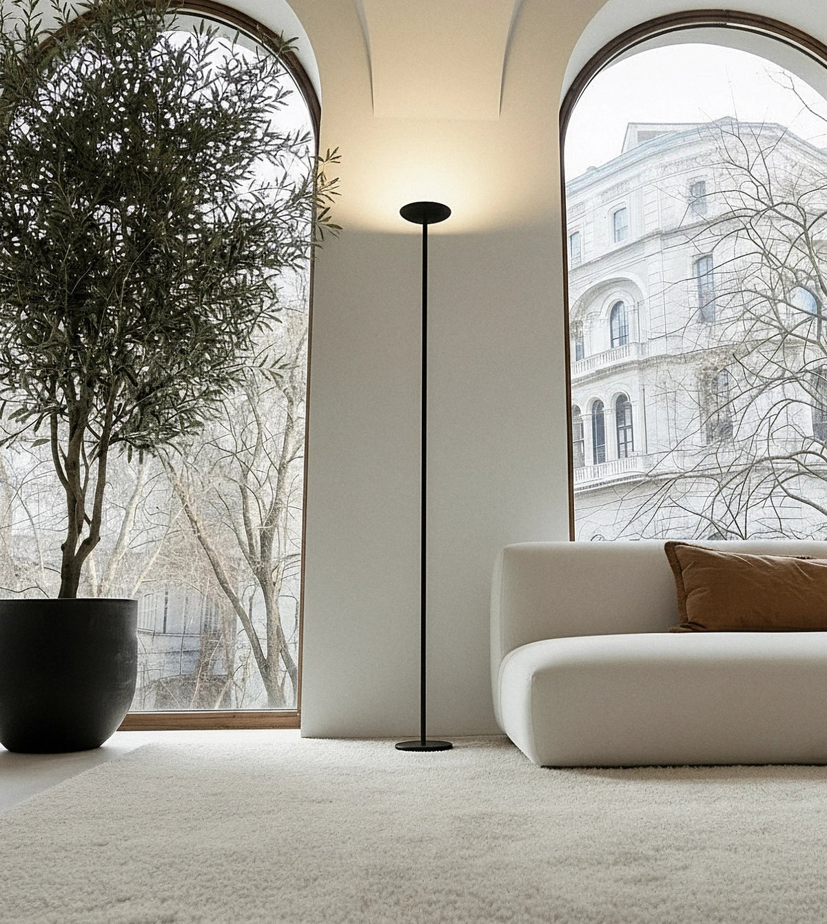 Ciridan | LED Uplight Floor Lamp