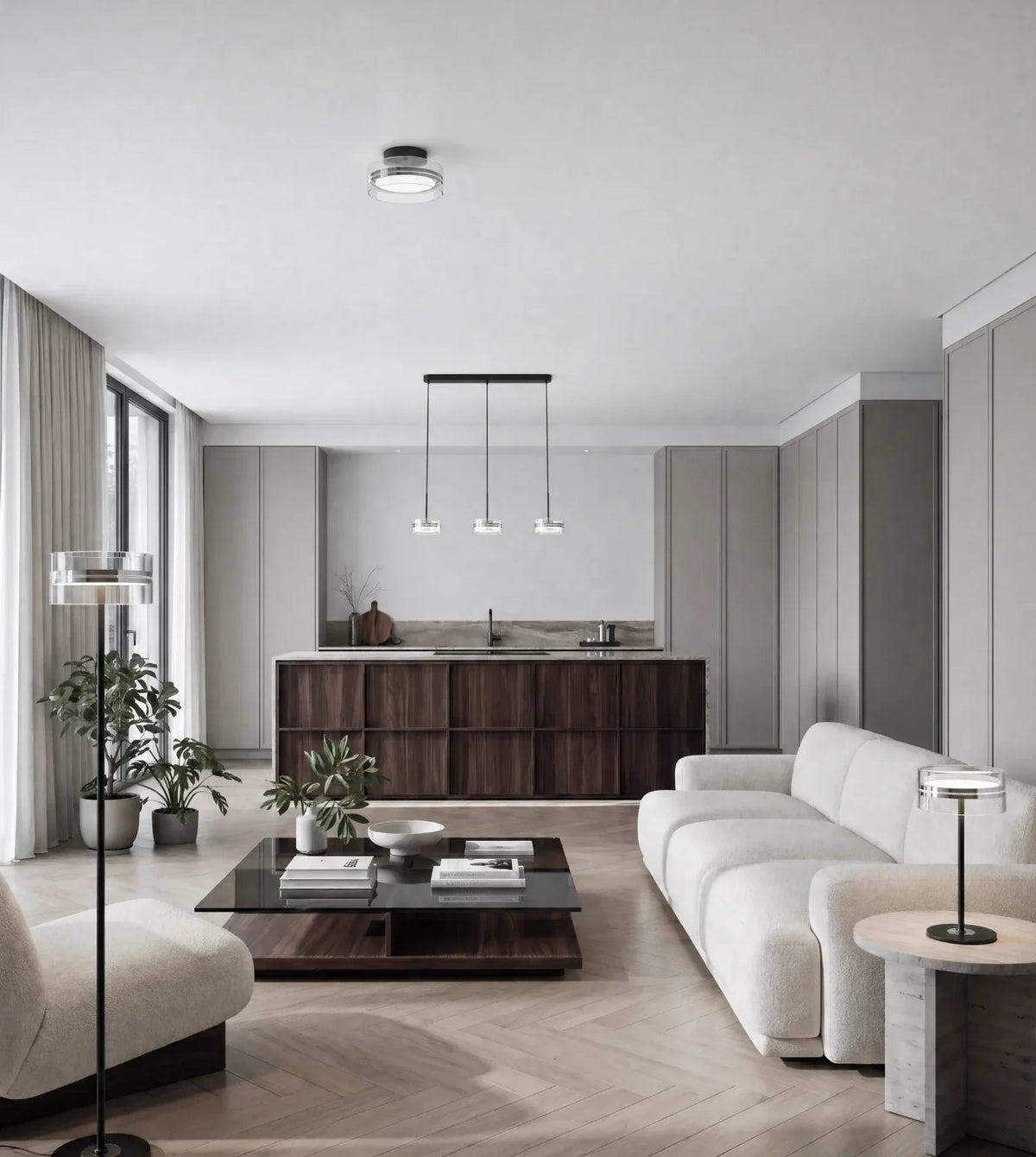 Novella | Four-Piece Modern Lighting Set