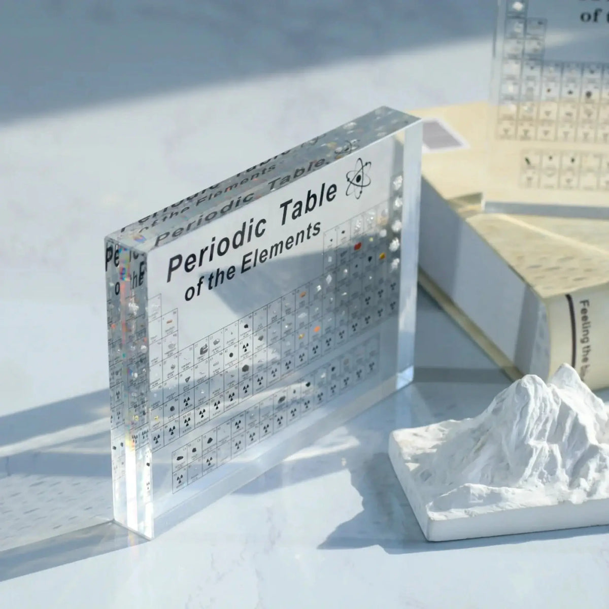 Kinetic | Illuminated Periodic Table Display with Real Elements