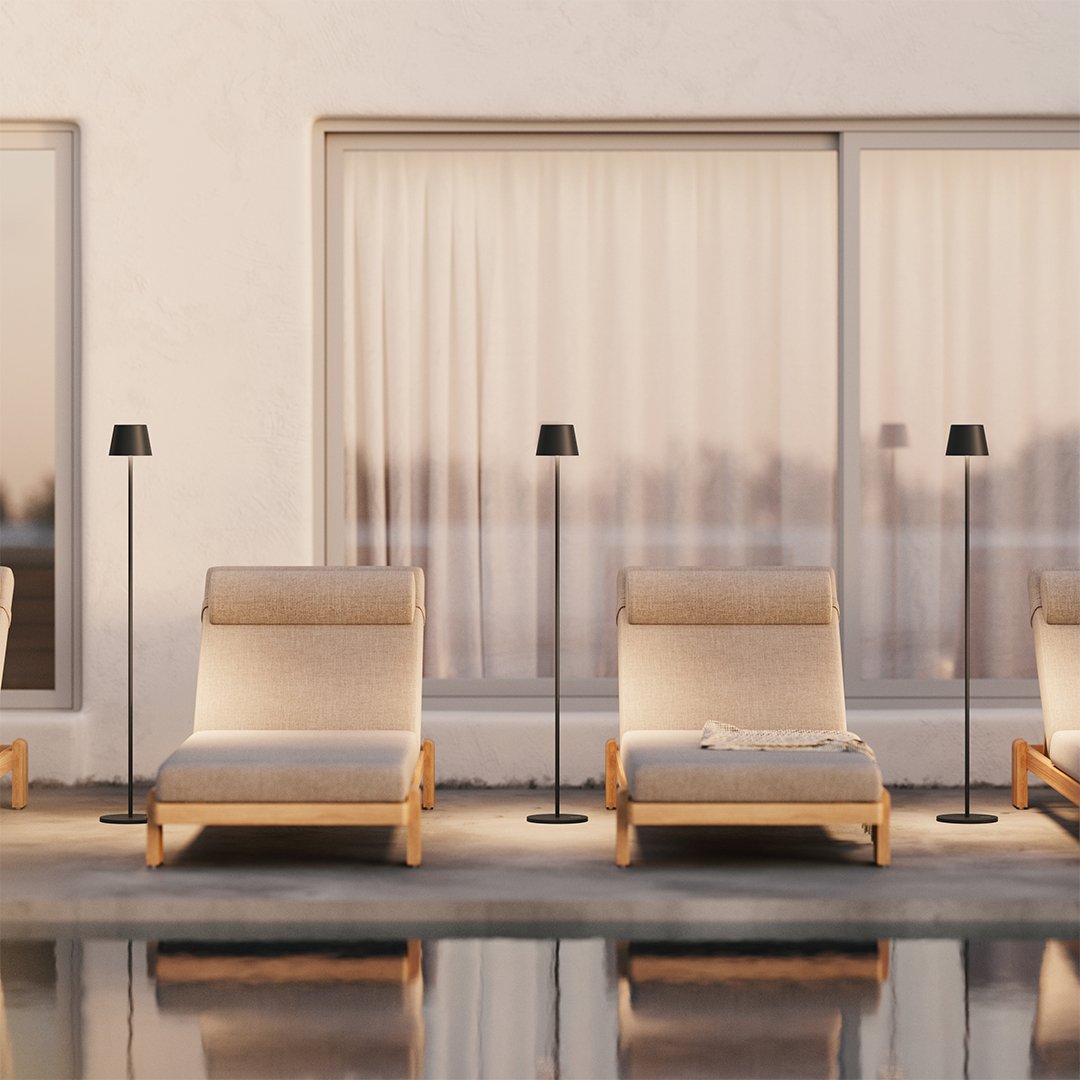Jett | Battery-Powered LED Floor Lamp