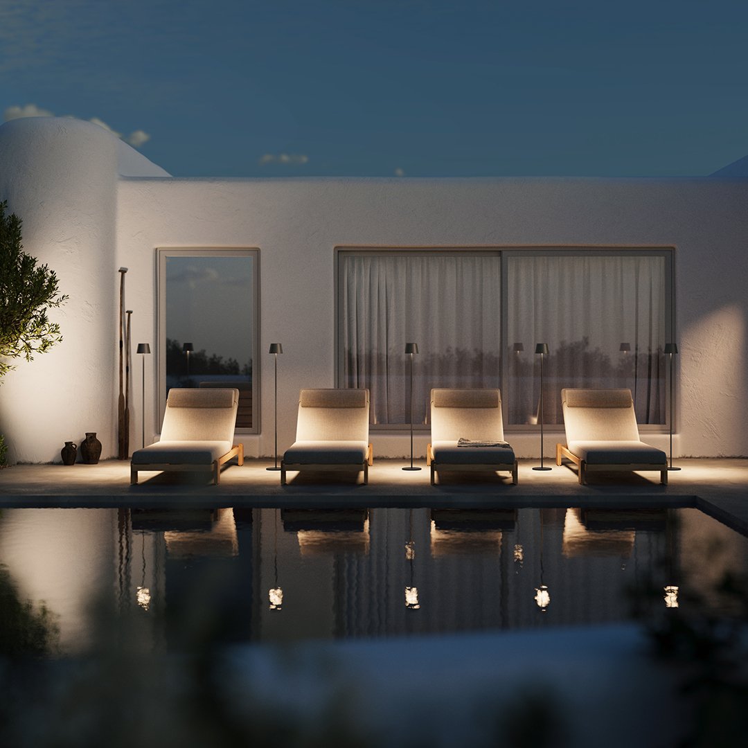 Jett | Battery-Powered LED Floor Lamp