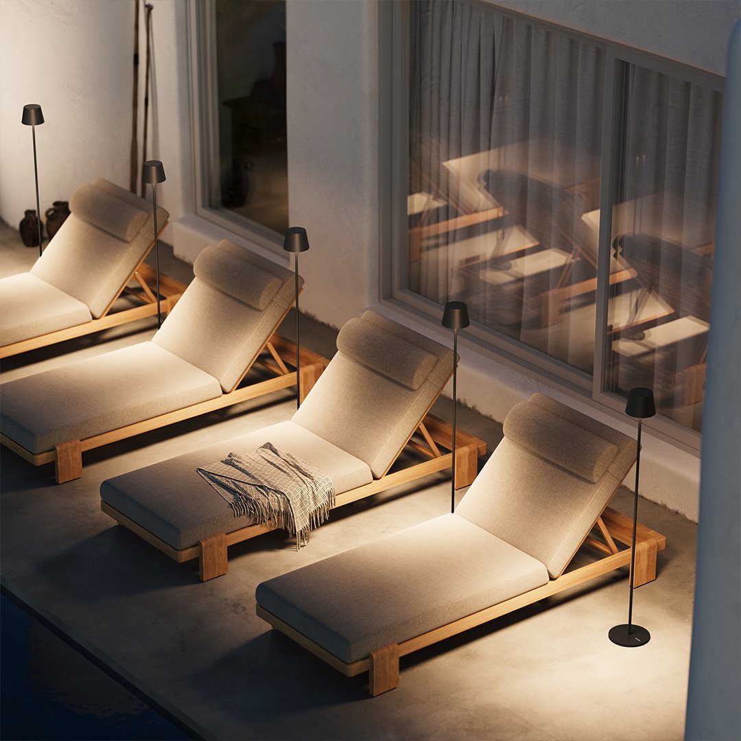 Jett | Battery-Powered LED Floor Lamp