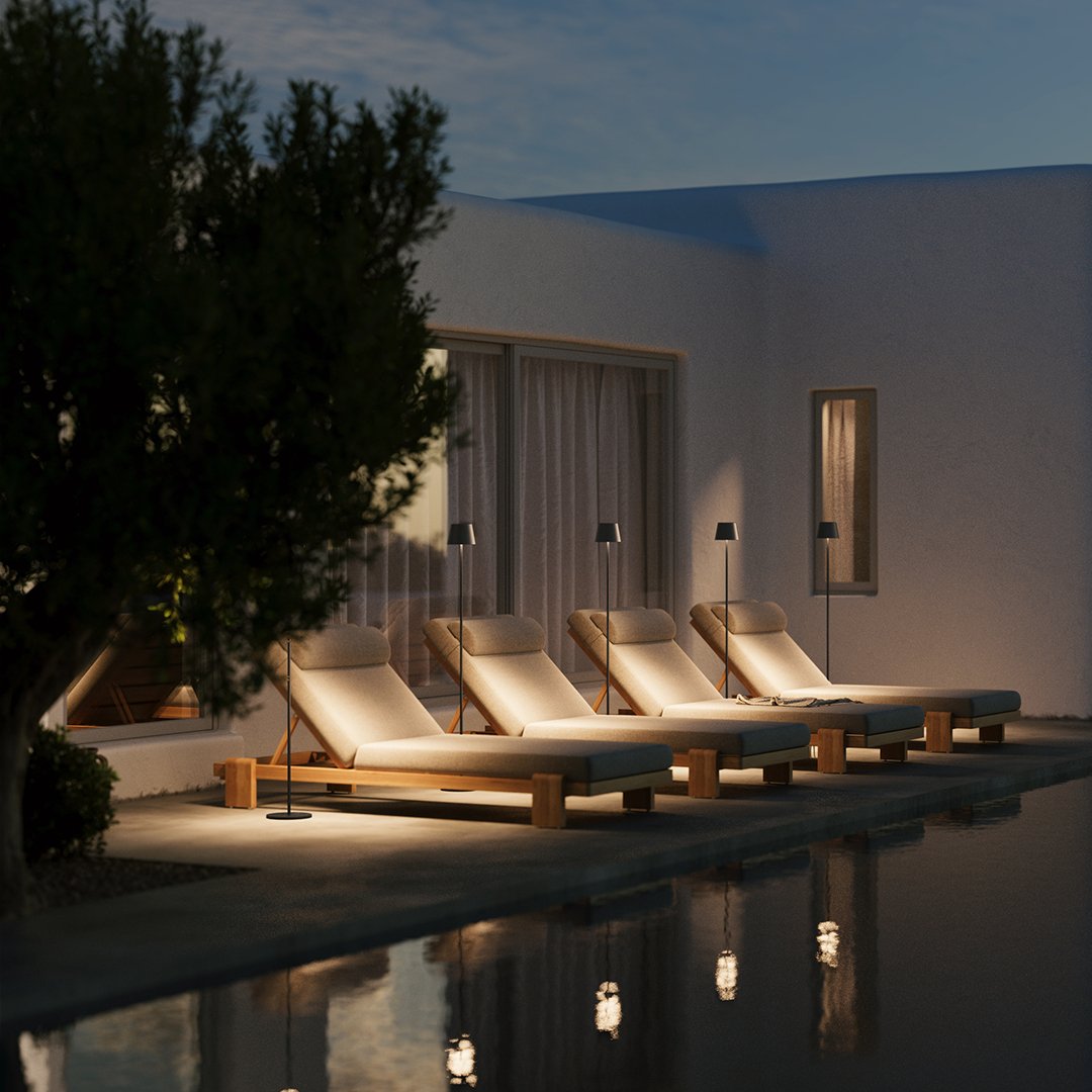 Jett | Battery-Powered LED Floor Lamp