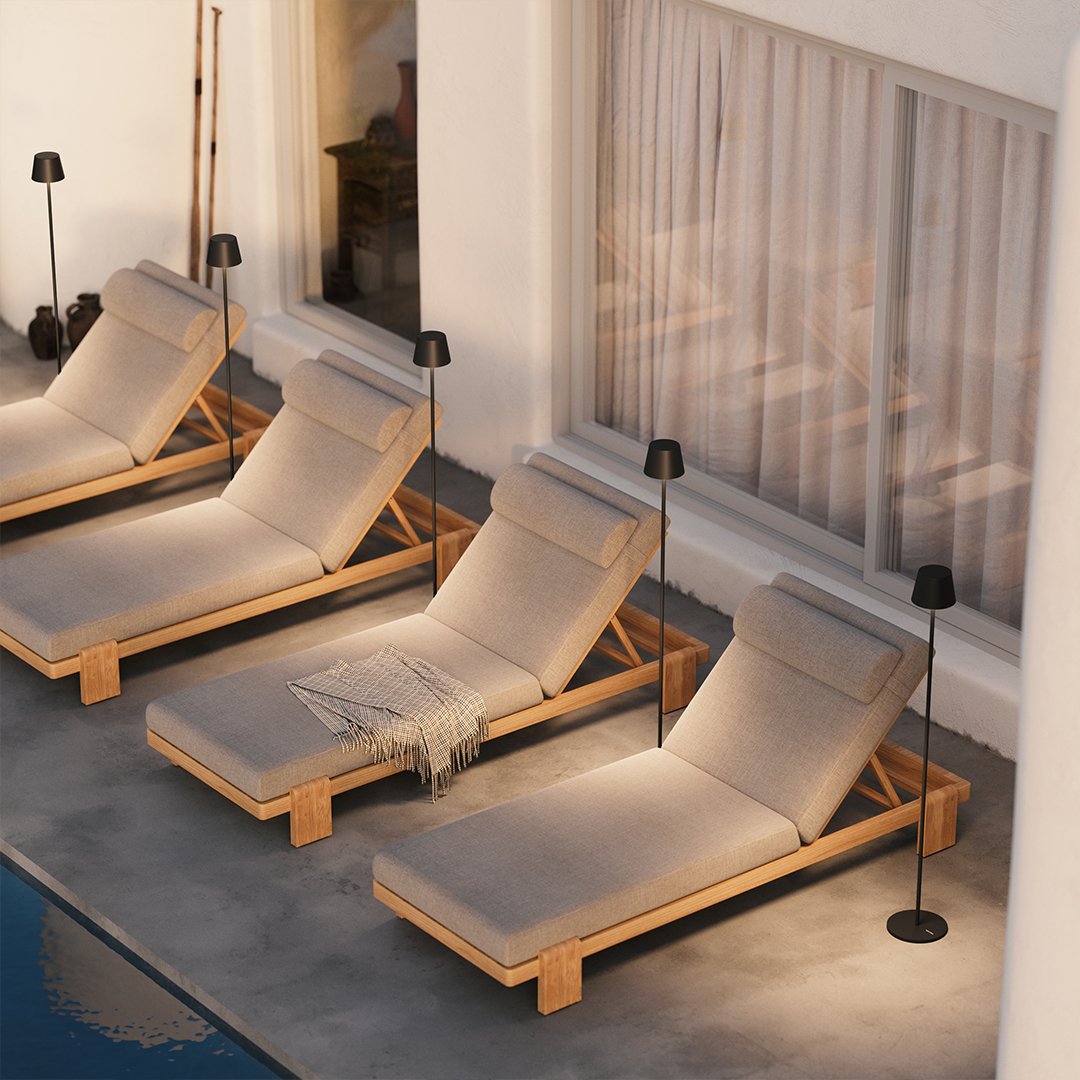 Jett | Battery-Powered LED Floor Lamp