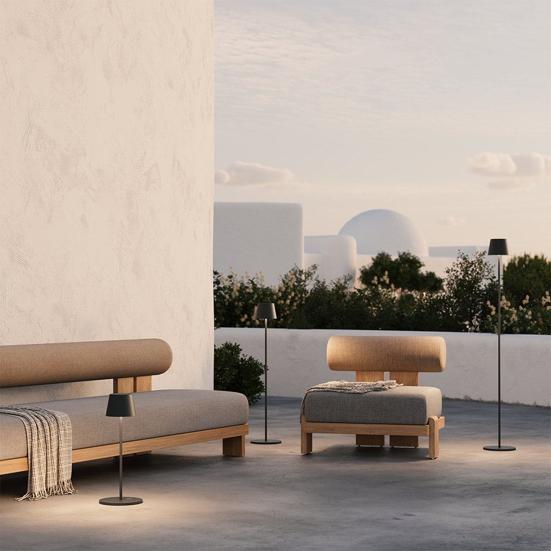 Jett | Battery-Powered LED Floor Lamp