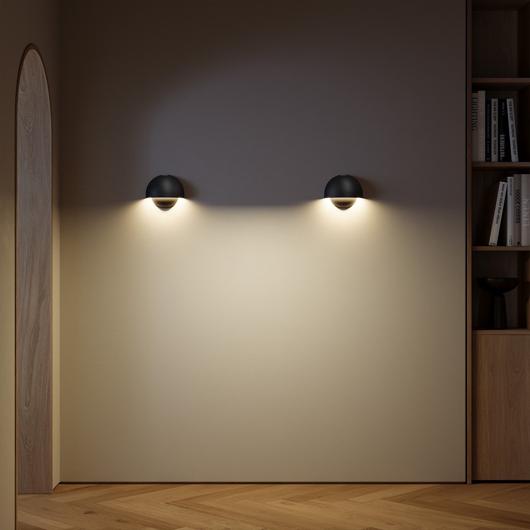 Pace | LED Wall Light with Dual Power Options
