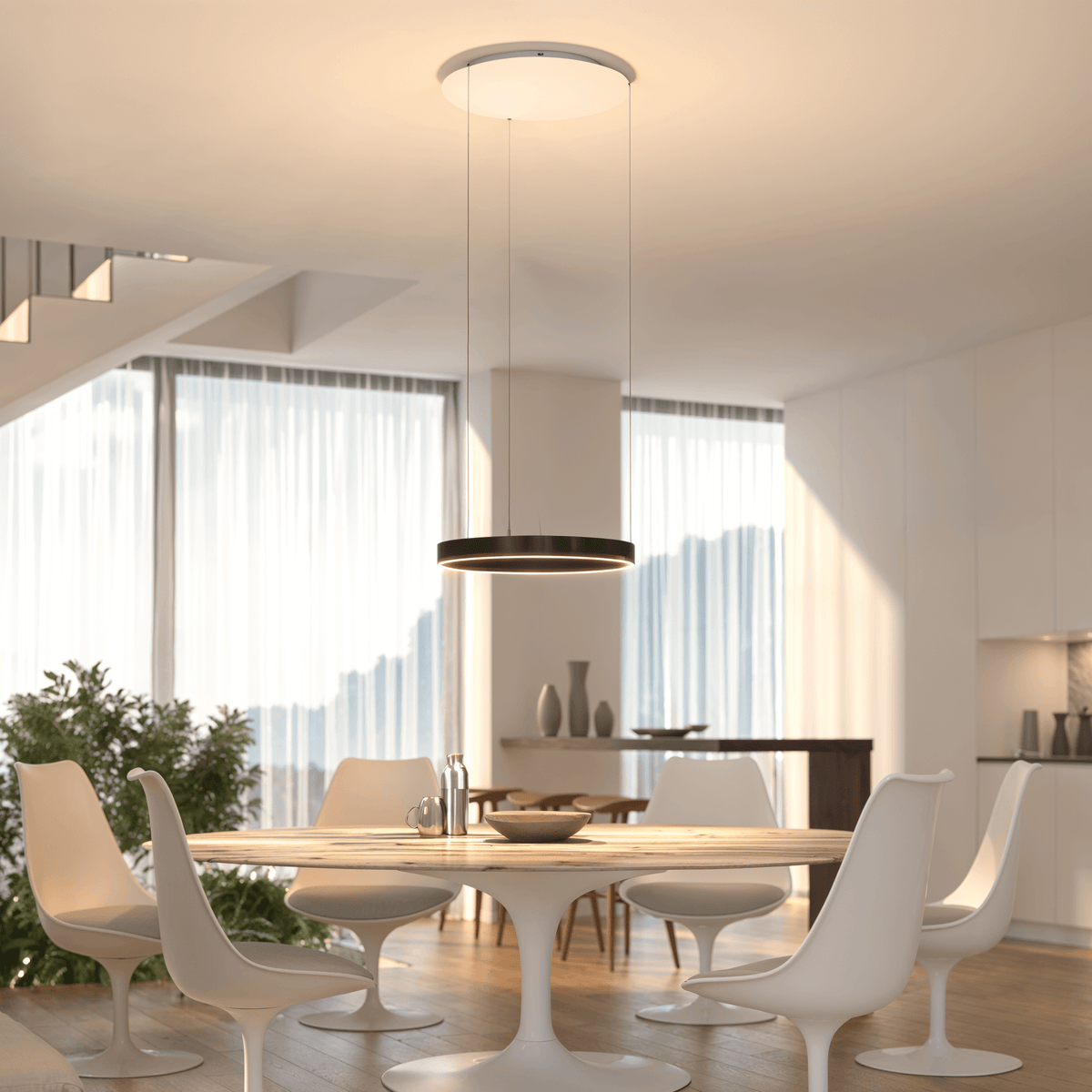 Zephyra | LED Ring Pendant Light