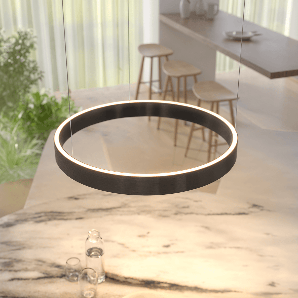 Zephyra | LED Ring Pendant Light