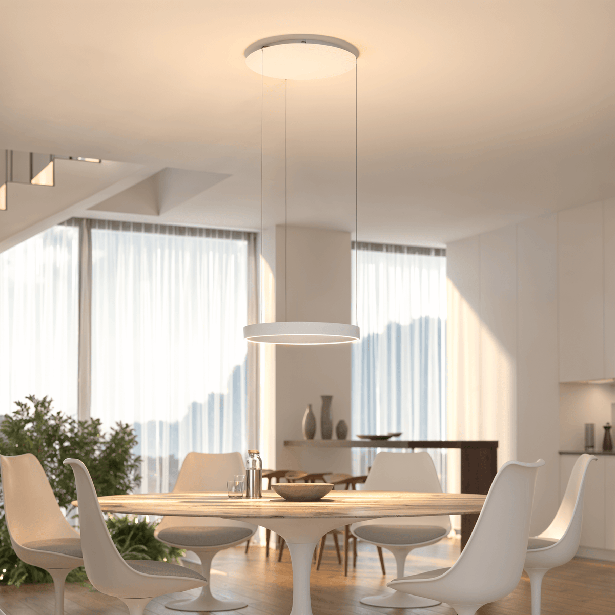 Zephyra | LED Ring Pendant Light