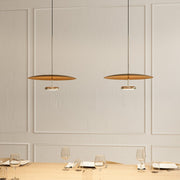 Devyn | Dual-Disc Pendant Light with Adjustable Height