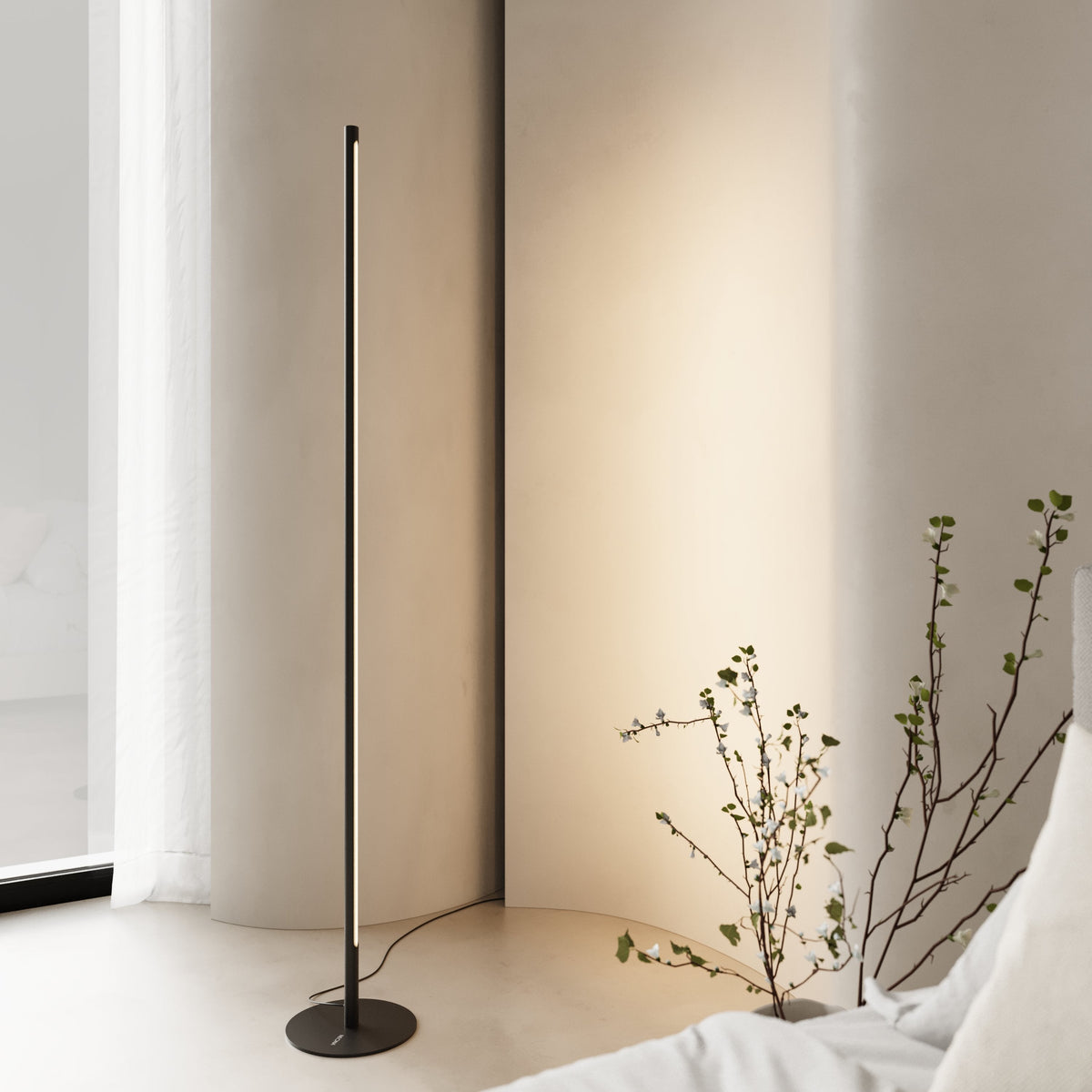 Zenith | LED Floor Lamp with Touch Dimming