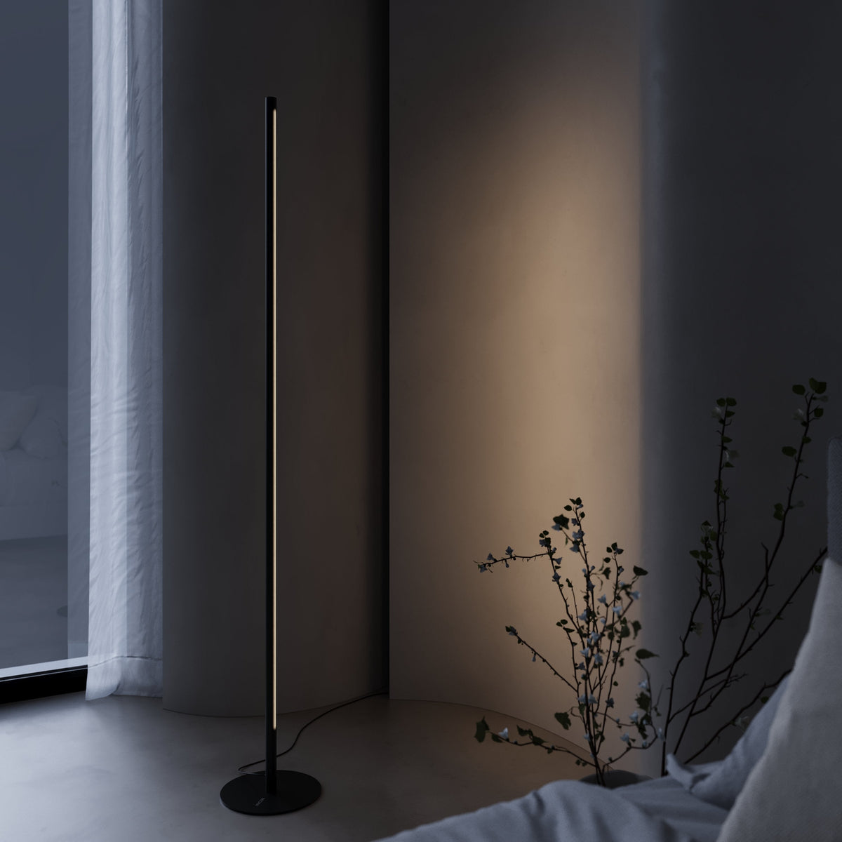 Zenith | LED Floor Lamp with Touch Dimming
