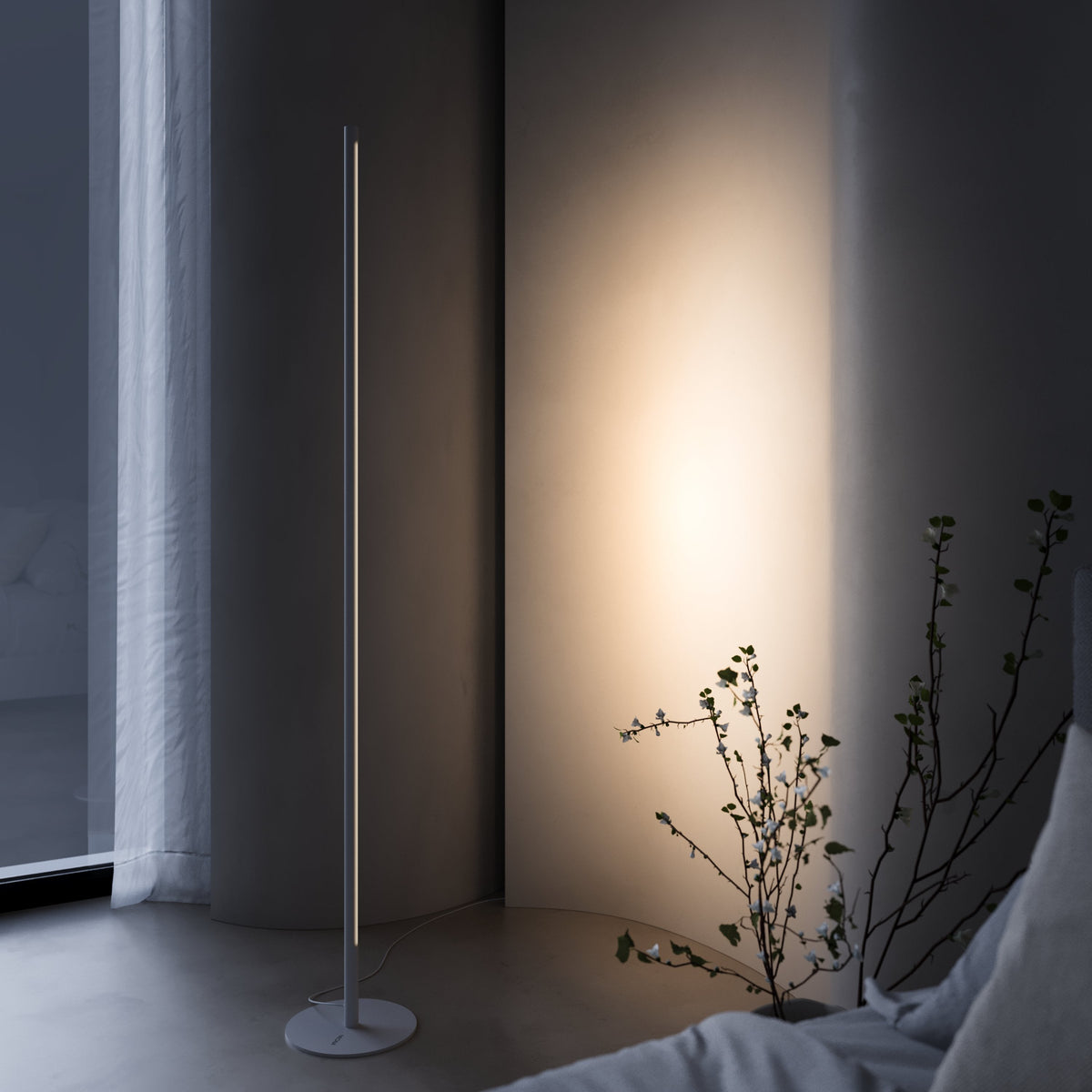 Zenith | LED Floor Lamp with Touch Dimming