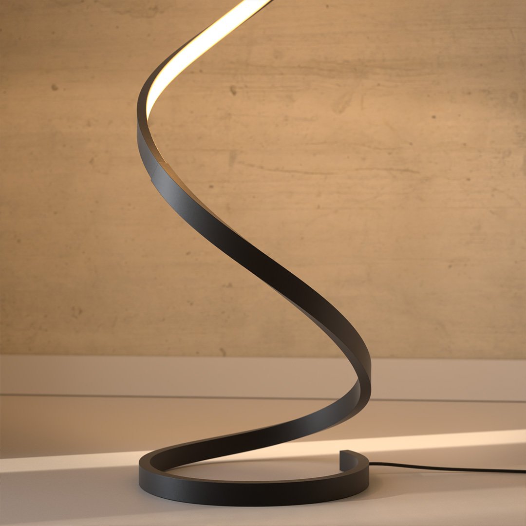 Isle | LED Spiral Floor Lamp