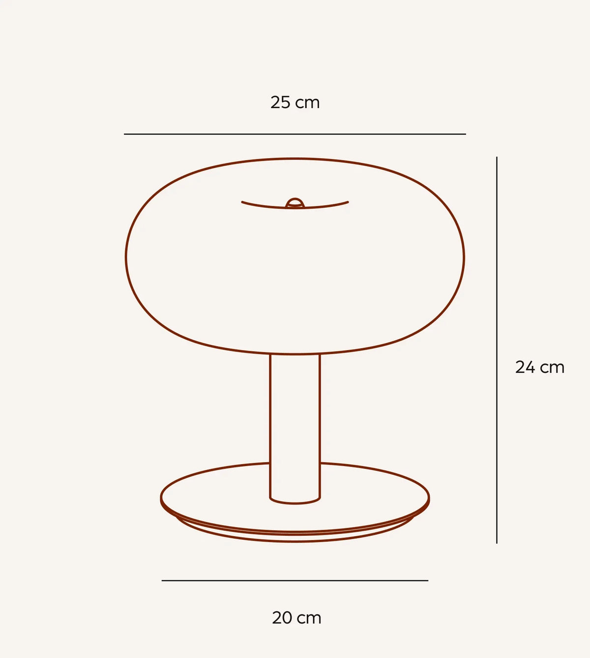 Astrelle | LED Table Lamp with Touch Dimming