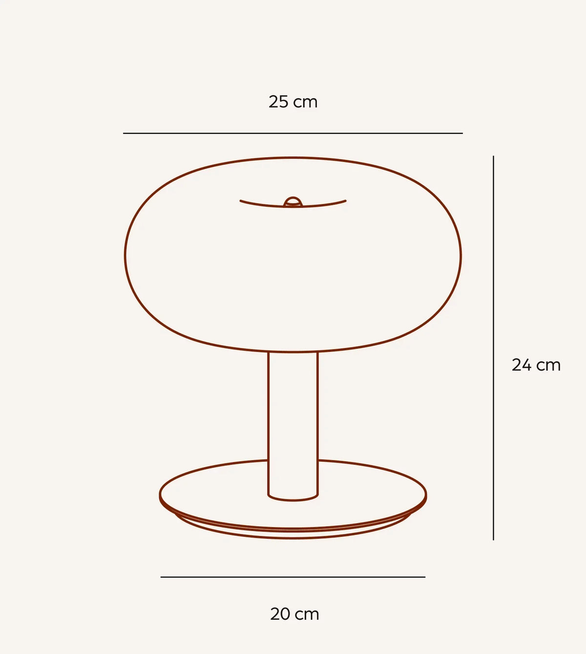 Astrelle | LED Table Lamp with Touch Dimming